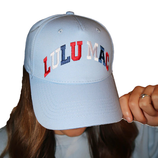 LULU MAC RED, WHITE & BLUE LULU CAP