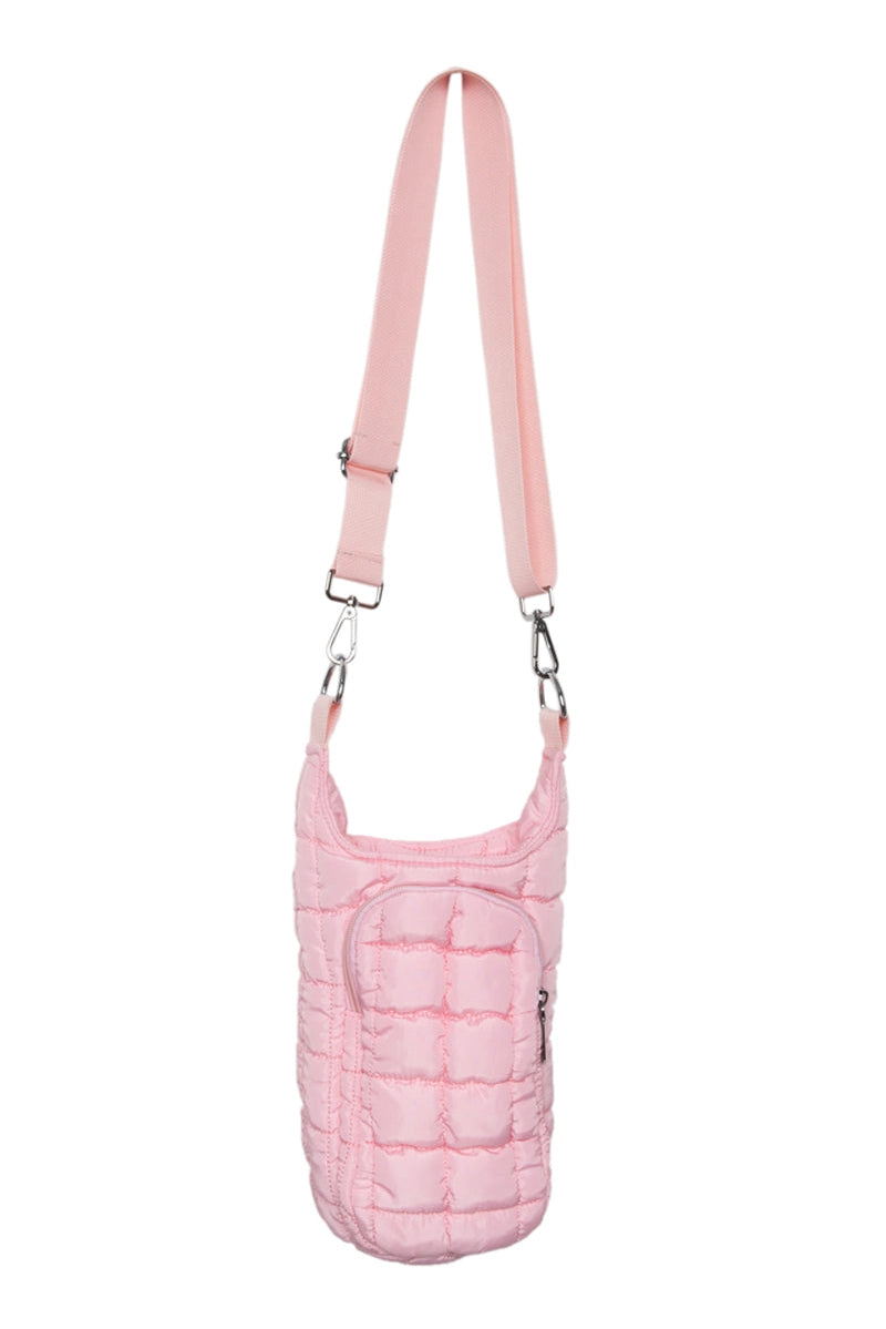 QUILTED WATER BOTTLE CARRIER BAG