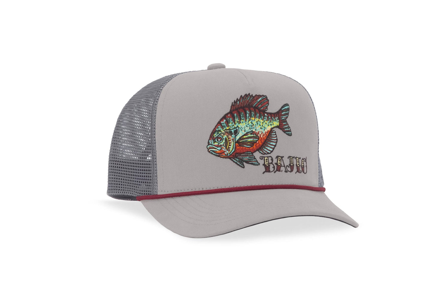 BAJIO BLUEGILL CURVED BRIM TRUCKER HAT