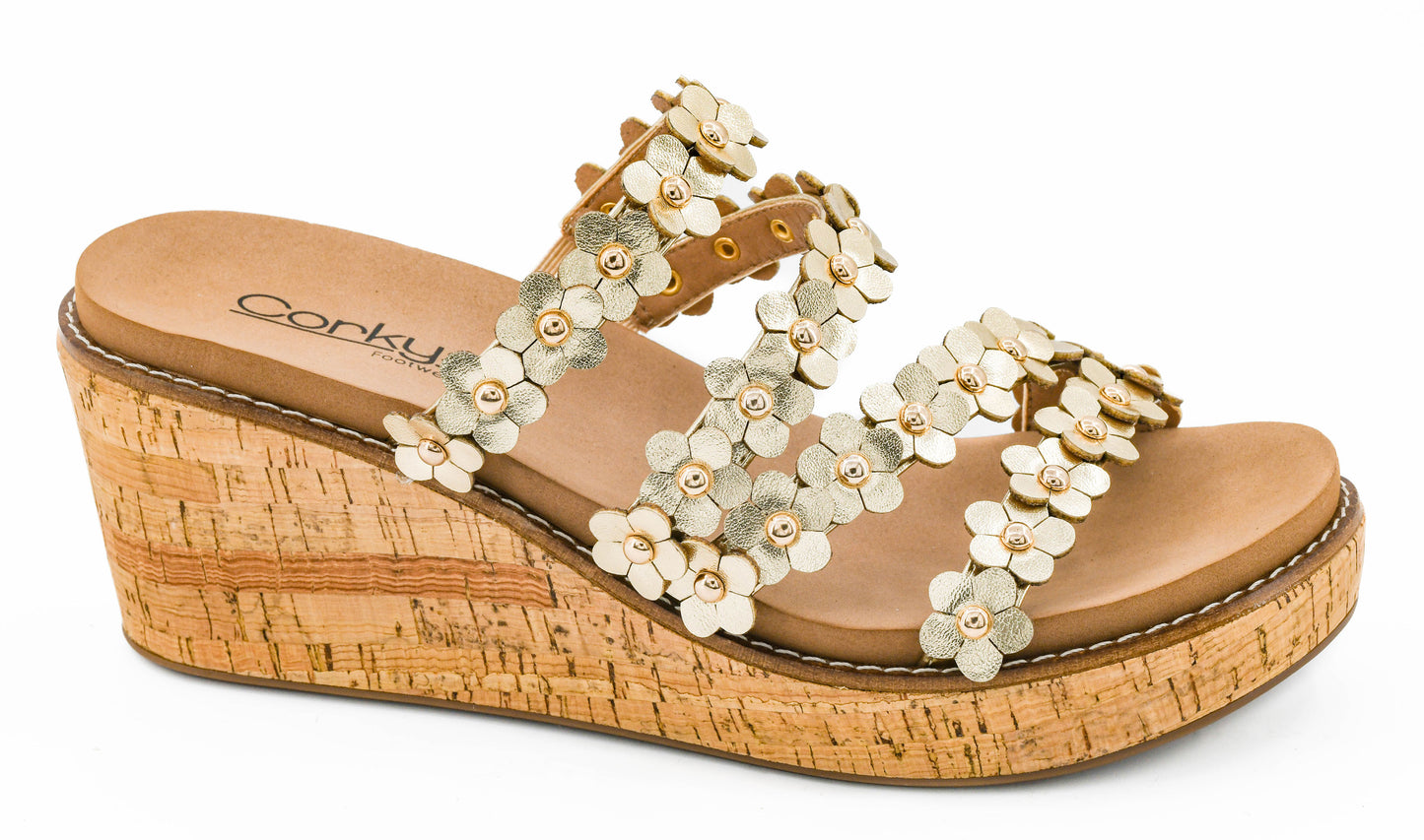 CORKYS: LET'S BE FRIENDS WEDGE SANDAL
