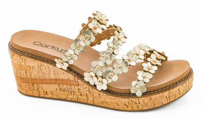 CORKYS: LET'S BE FRIENDS WEDGE SANDAL