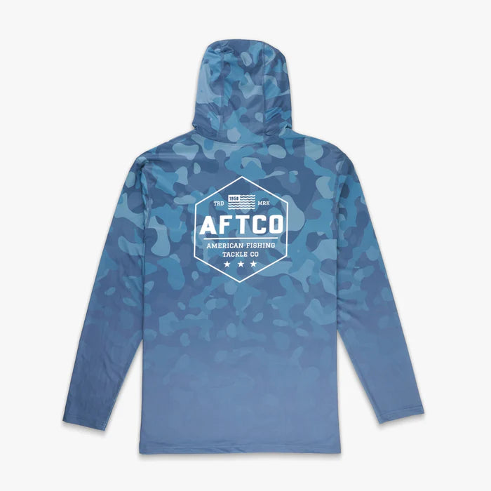 AFTCO OG CAMO UVX LS SUN PROTECTION HOODIE