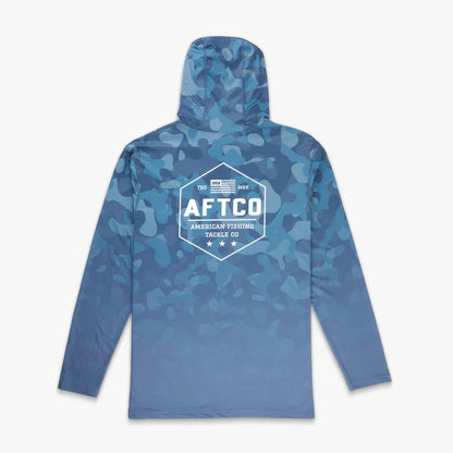 AFTCO OG CAMO UVX LS SUN PROTECTION HOODIE