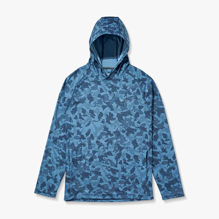 AFTCO COASTAL LAYER CAMO HOODIE