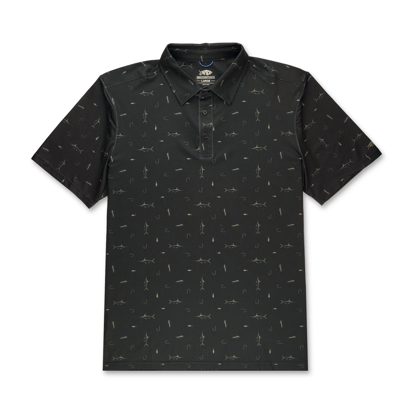 AFTCO CYPRESS PRINTED POLO