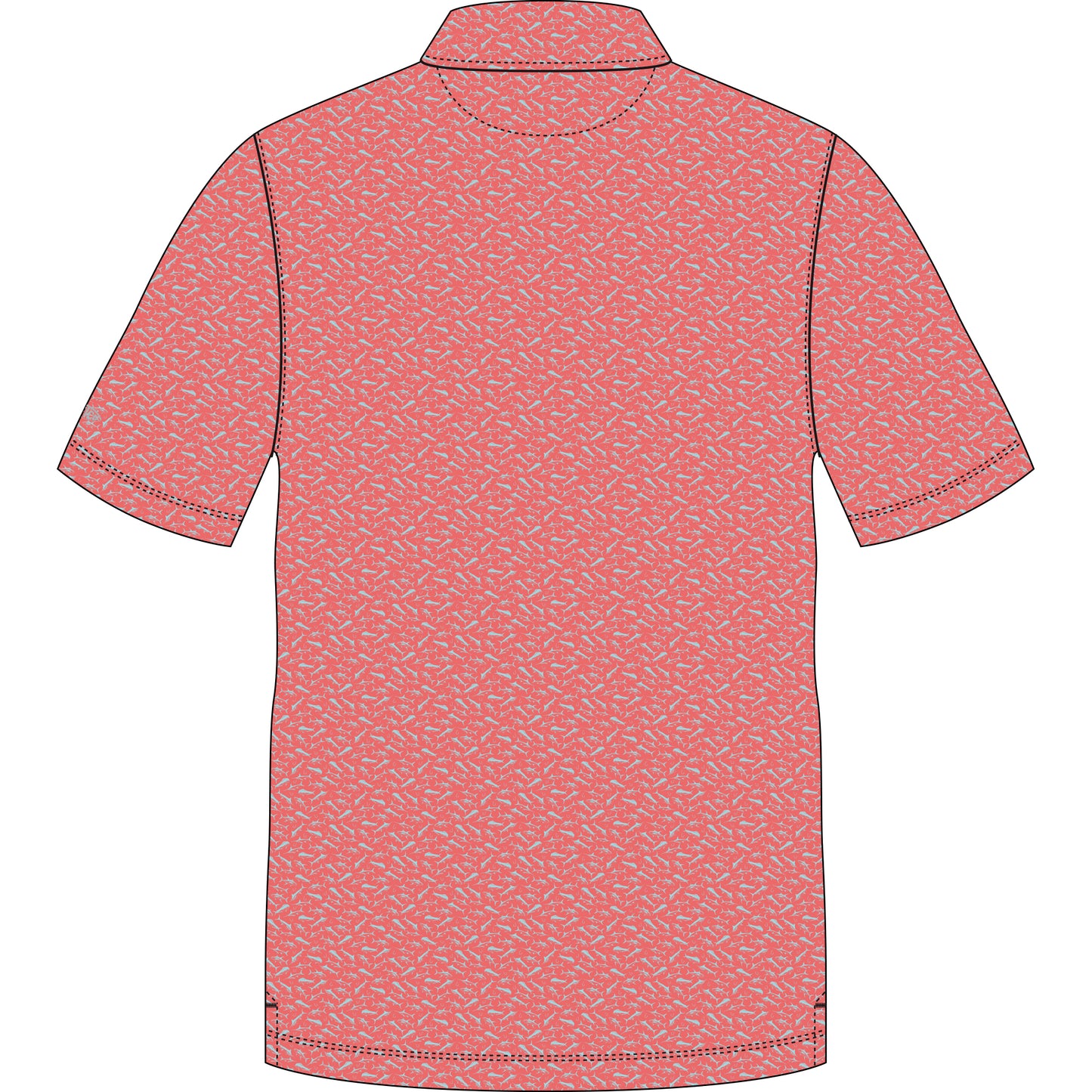 AFTCO CYPRESS PRINTED POLO