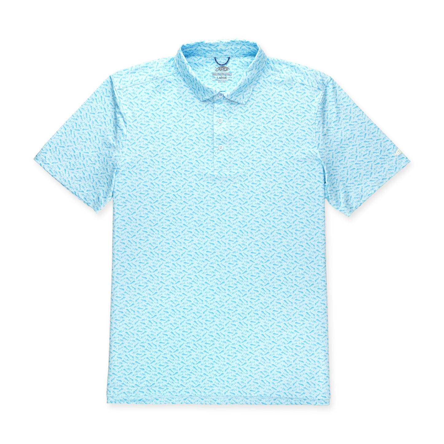 AFTCO CYPRESS PRINTED POLO