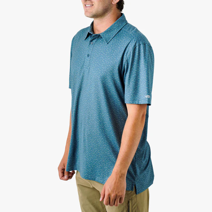 AFTCO CYPRESS PRINTED POLO