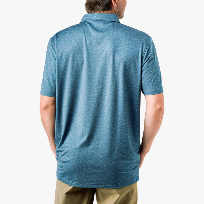 AFTCO CYPRESS PRINTED POLO