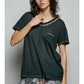 MARNIE RELAXED SLUB STITCH DETAIL TEE
