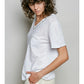 MARNIE RELAXED SLUB STITCH DETAIL TEE