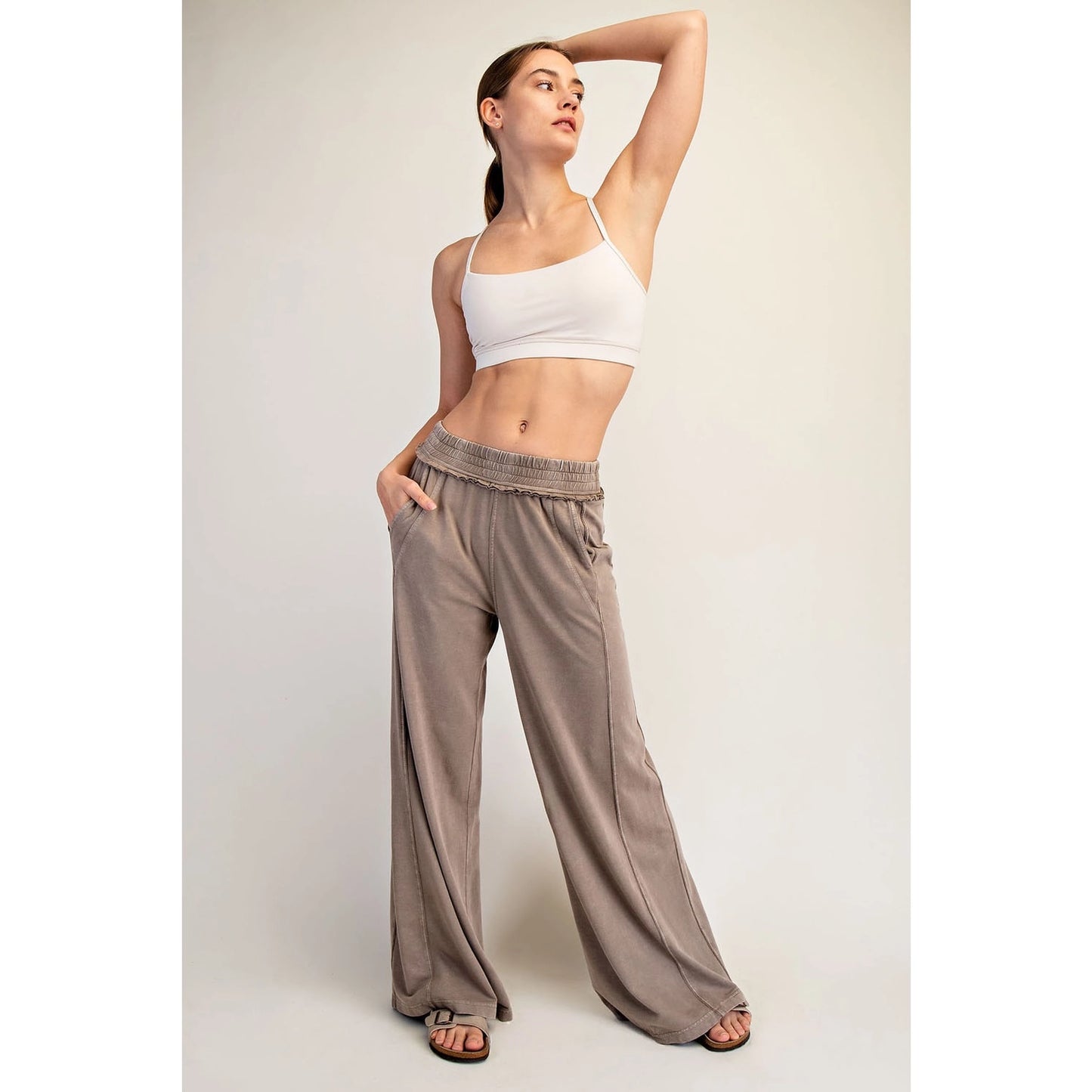 MINERAL WASHED SWEATPANTS