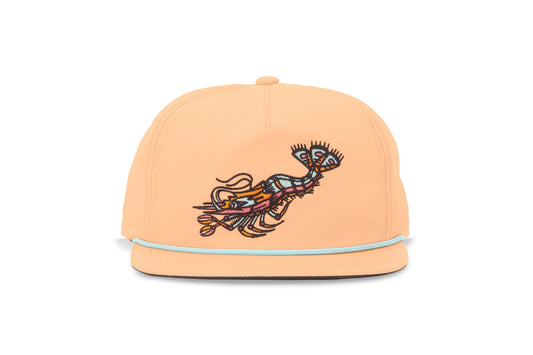 BAJIO SHRIMP FLAT BRIM PERFORMANCE HAT
