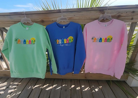 EMBROIDERED BIRDHOUSE SWEATSHIRT