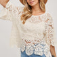 AVA CROCHET LACE TOP