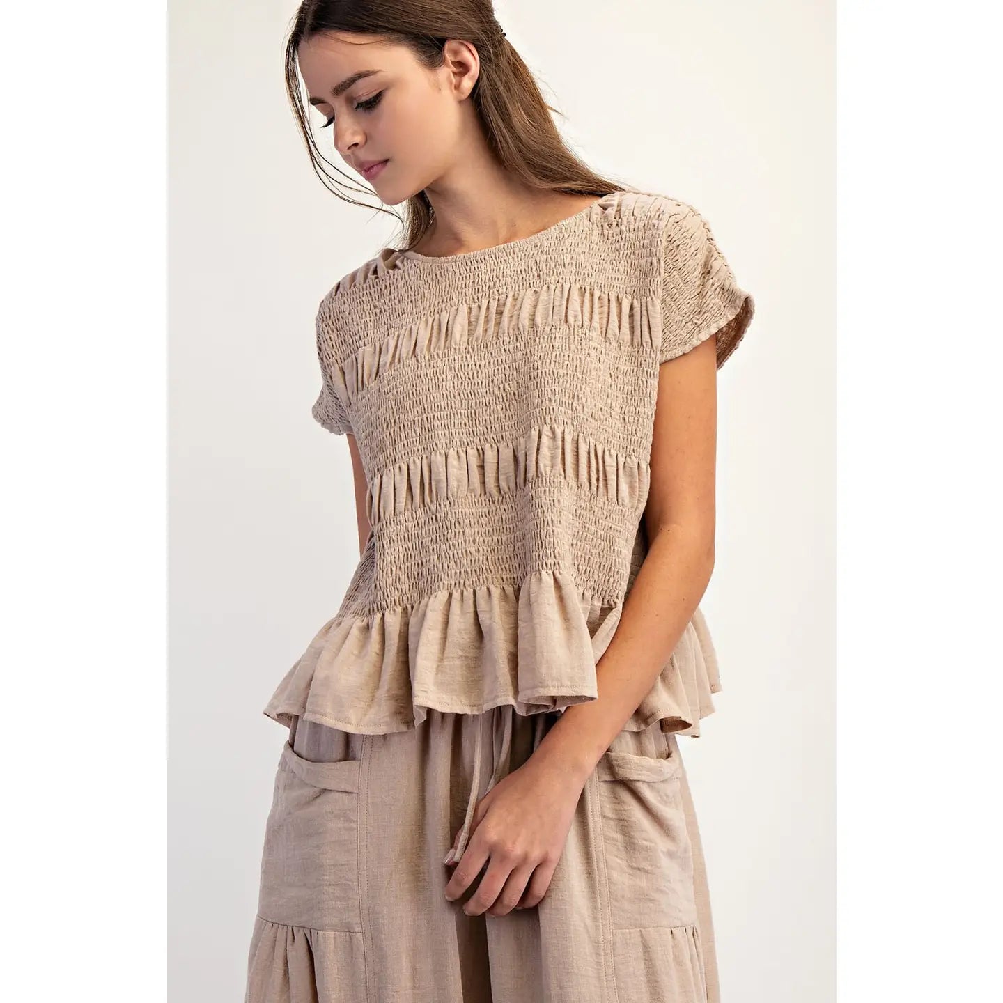RACHEL RUCHED TOP