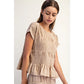 RACHEL RUCHED TOP