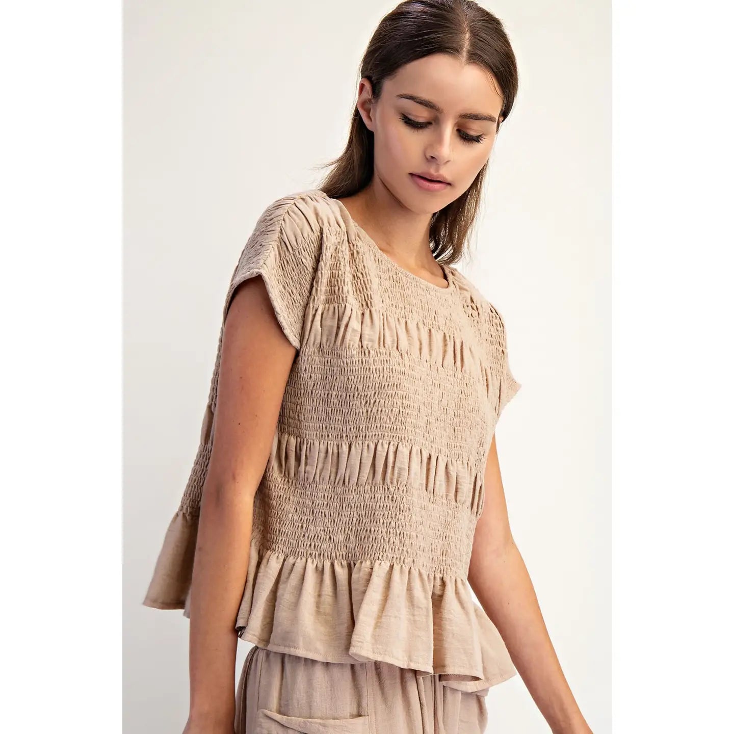 RACHEL RUCHED TOP