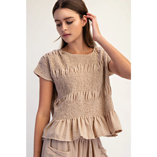 RACHEL RUCHED TOP