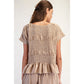RACHEL RUCHED TOP