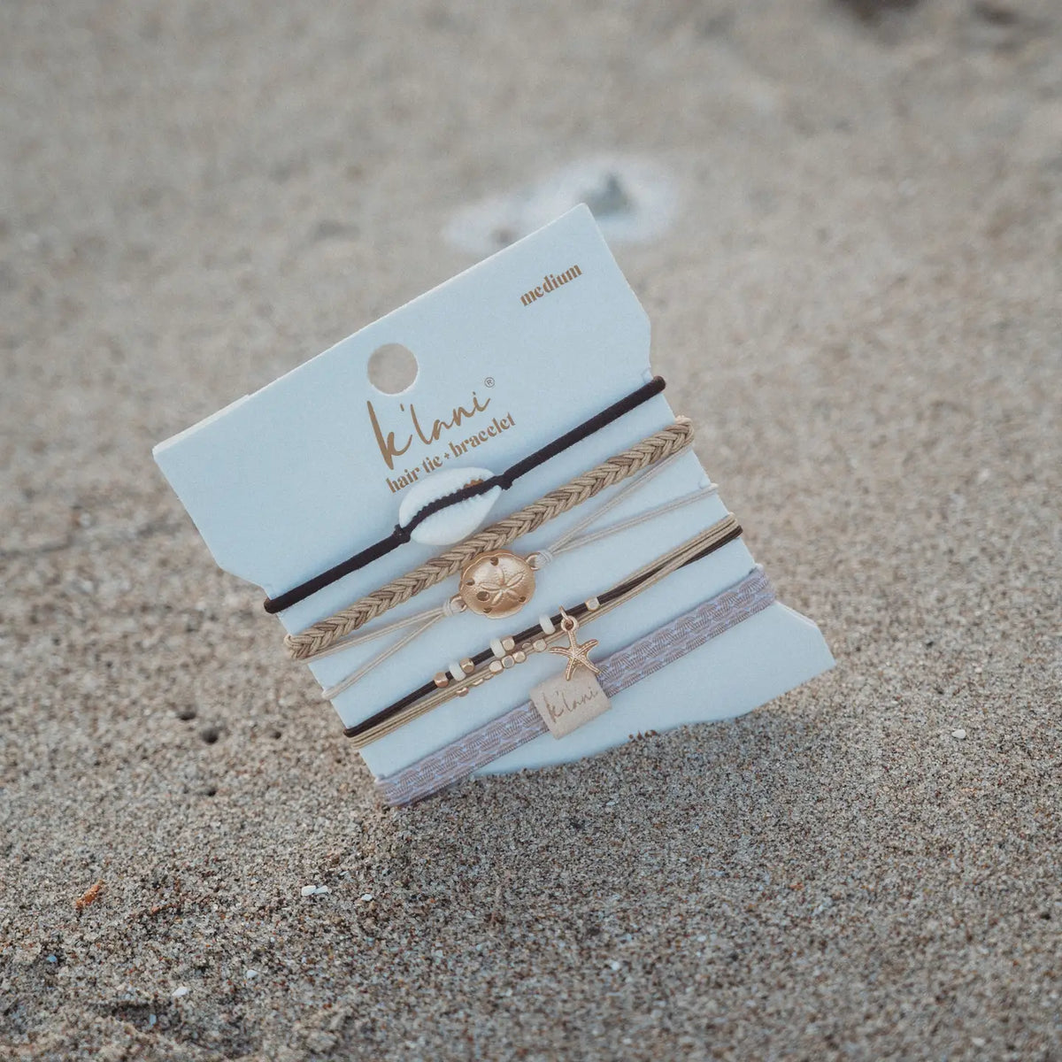 BEACH HAIR TIE BRACELETS