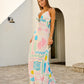 RIO FRONT TIE MAXI DRESS