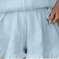 PAIGE LINEN RUFFLE SHORTS