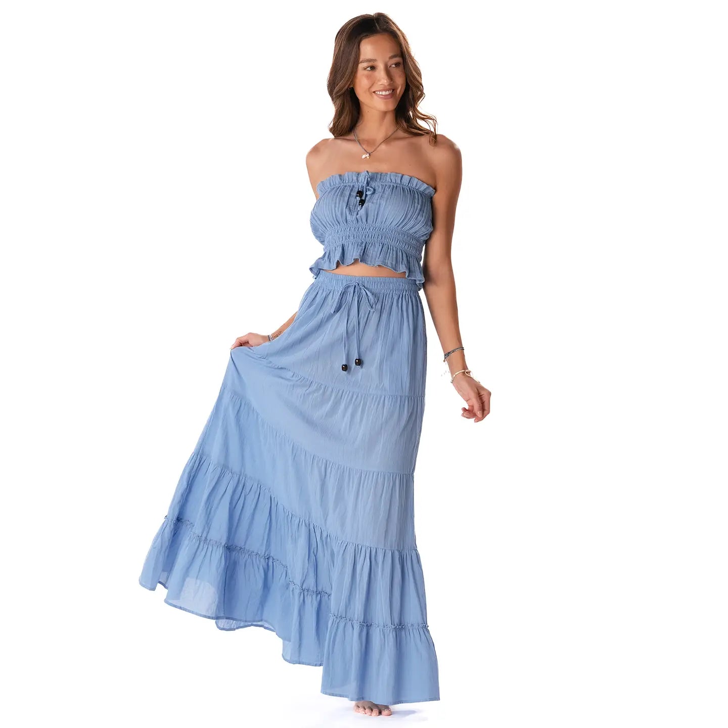 SHIPWRECKED MAXI SHIRT