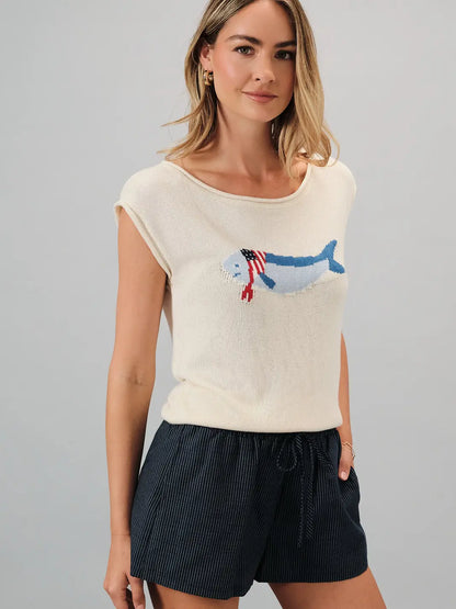 SKIPPY SLEEVELESS SWEATER