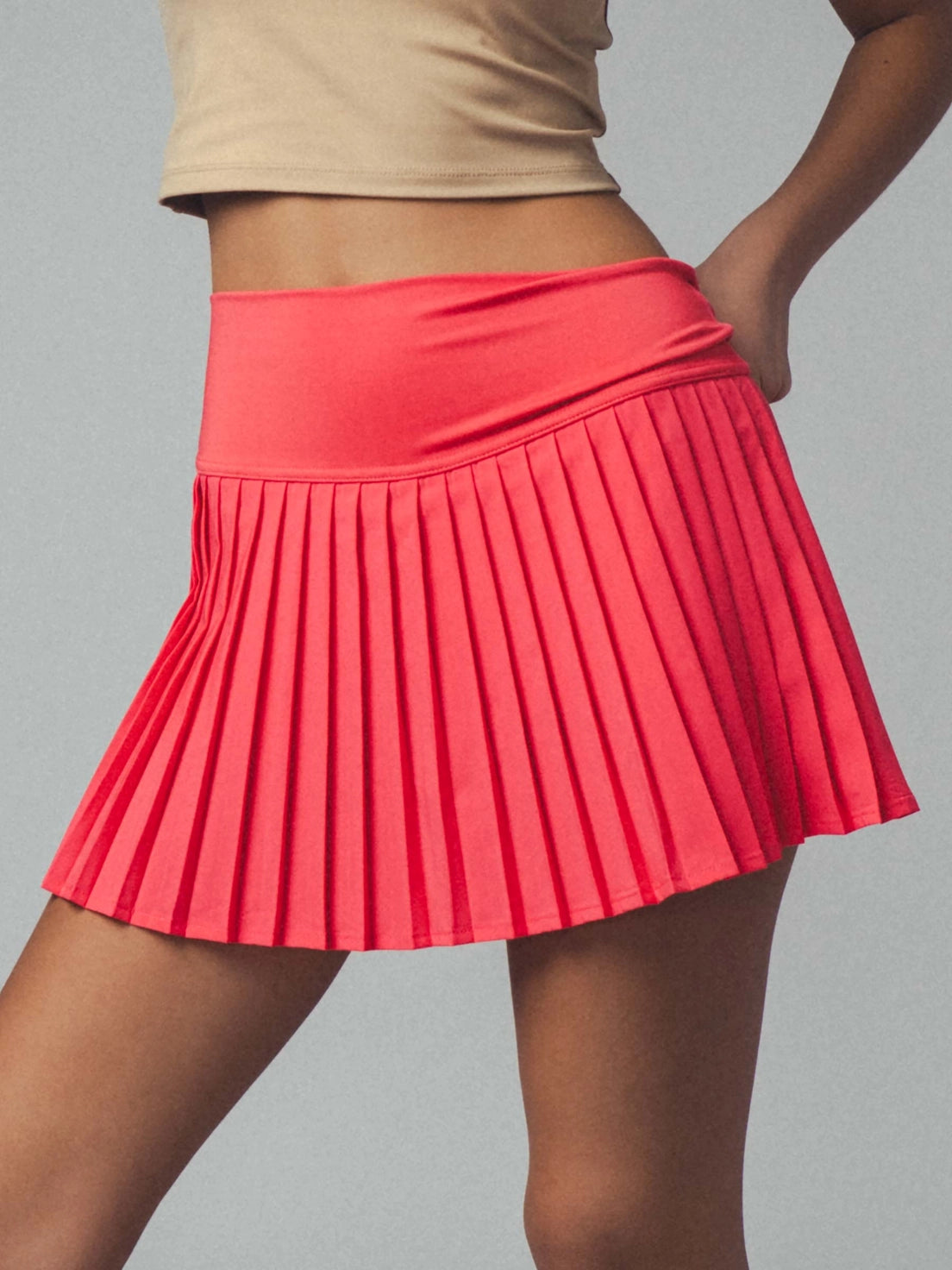 ADDISON PLEATED TENNIS SKORT