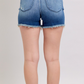 JUDY BLUE HIGH WAIST V-FRONT SHORTS