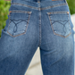 JUDY BLUE CROPPED WIDE LEG JEANS