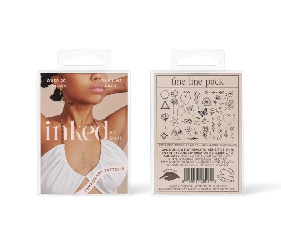 DANI TEMPORARY TATTOOS