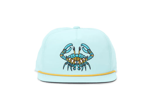 BAJIO CRAB FLAT BRIM PERFORMANCE HAT
