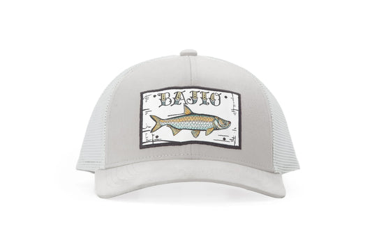 BAJIO TARPON PATCH TRUCKER HAT