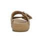 TRENDY - NUDE - BUCKLE SLIDES