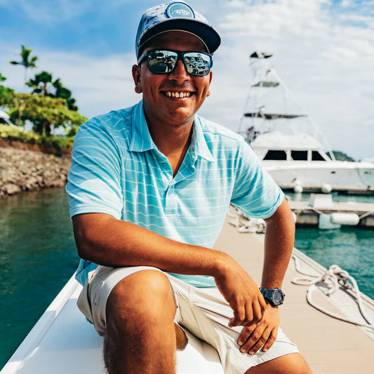 AFTCO BUTTERFISH FISHING POLO SHIRT