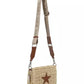 VINTAGE HAVANA IBIZA RAFFIA CROSSBODY