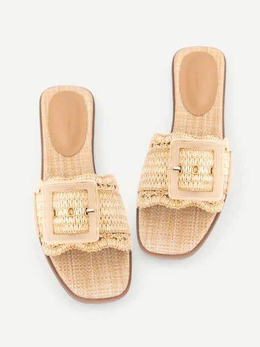 WOVEN BUCKLE SLIDE