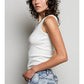 RIBBED KNIT TANK TOP