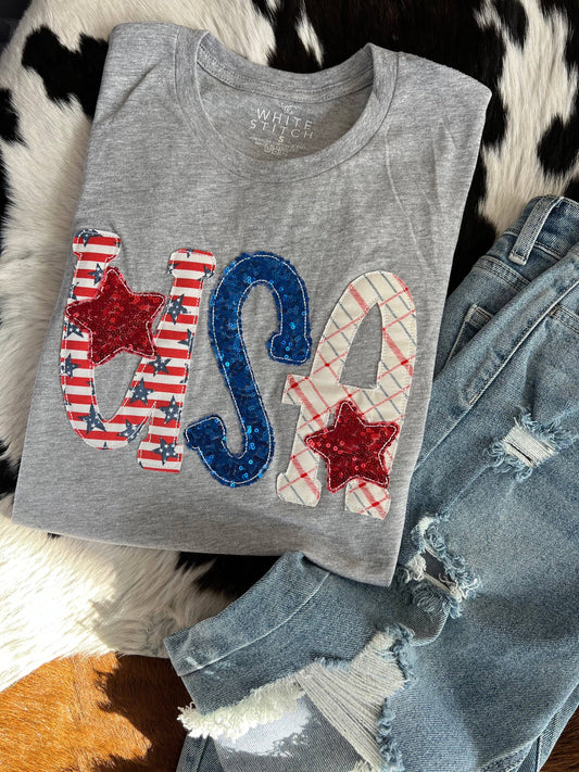 USA HODGEPODGE T-SHIRT
