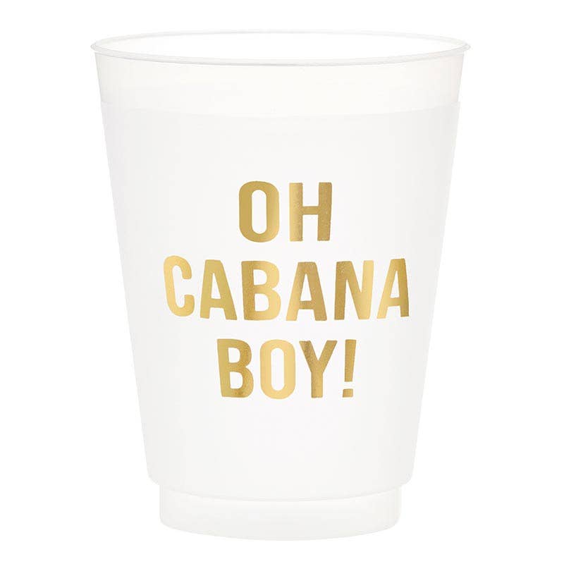 OH CABANA BOY - FROSTED CUP