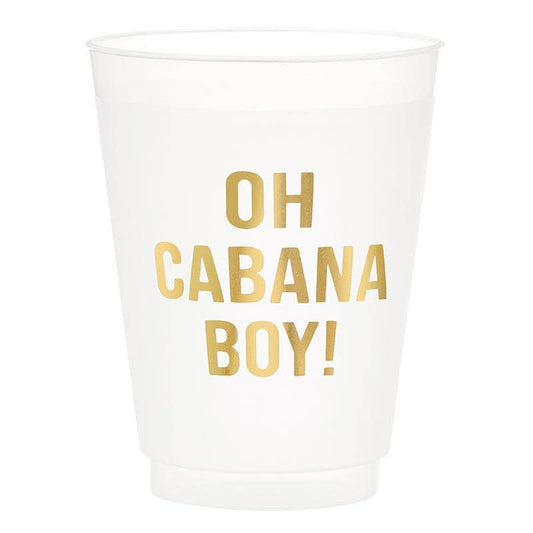 OH CABANA BOY - FROSTED CUP
