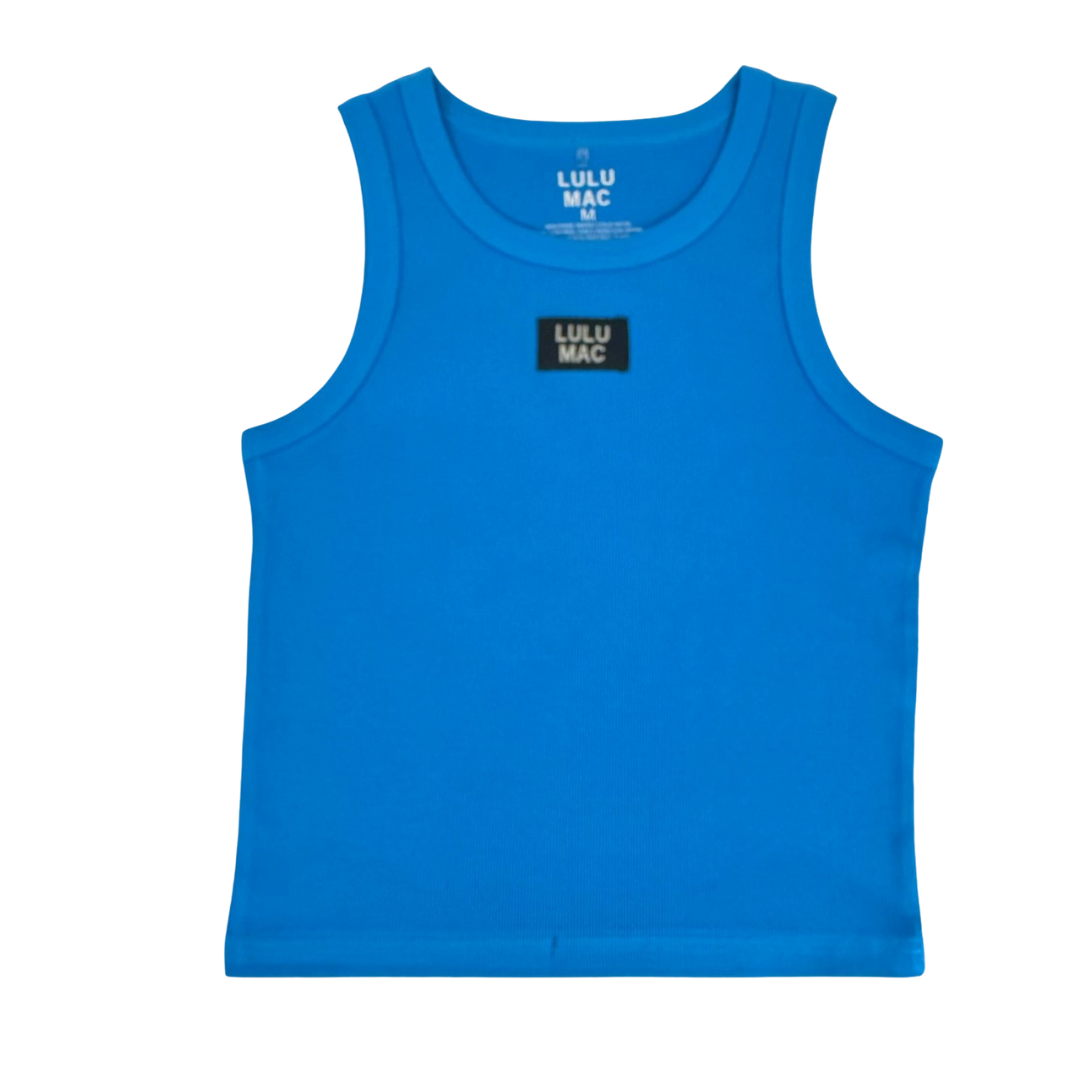 LULU MAC TEAL TANK TOP