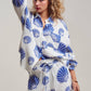 SEASIDE COTTON GAUZE SHIRT & SHORT SET