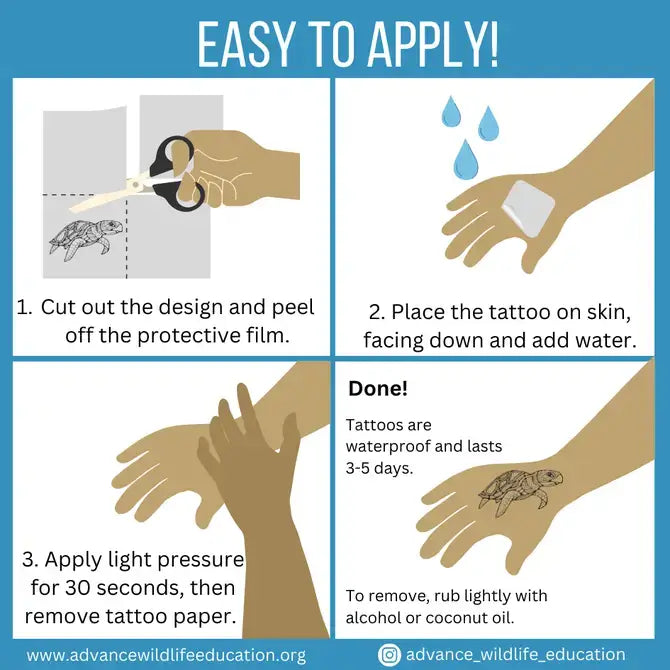 METALLIC TEMPORARY TATTOOS
