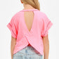 OVERLAP GIRL'S TOP