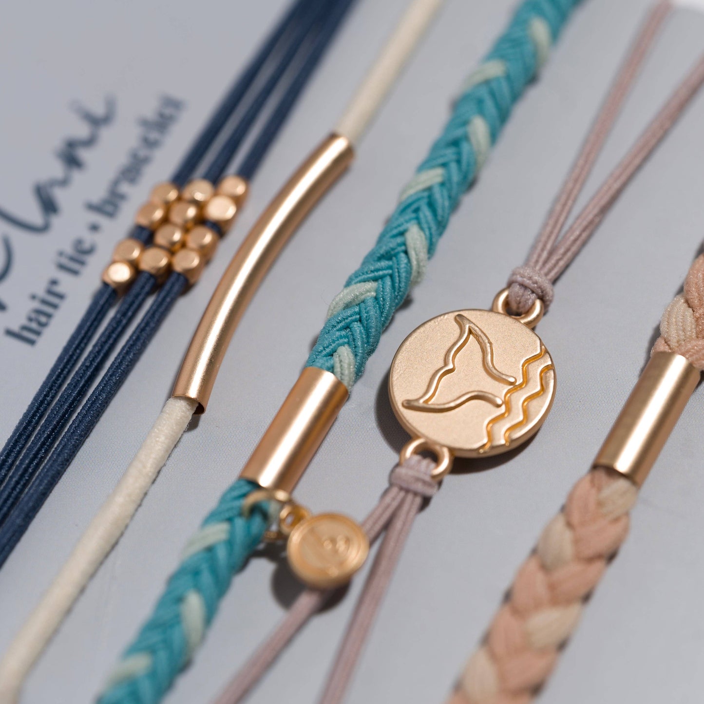 BEACH HAIR TIE BRACELETS