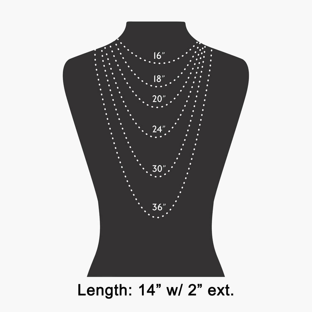 OVAL BEZEL PENDANT OMEGA NECKLACE
