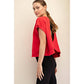 COTTON SLUB OPEN BACK TOP